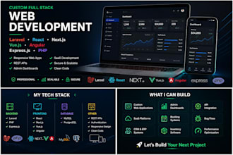 develop a custom web application using react