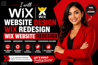 wix website redesign, wix redesign, wix website design, wix website redesign