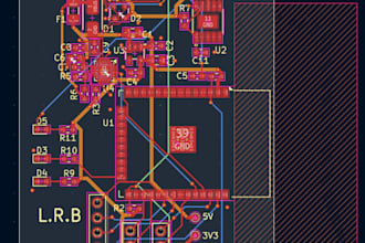 review your kicad pcb layout and schematic for dfm and errors