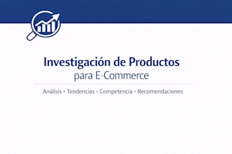 find a winning product with data driven research