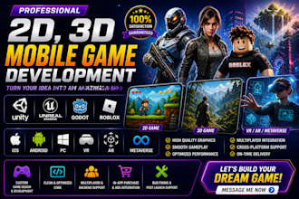 develop your unity game or app for any platform