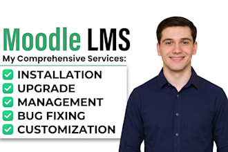 develop, customize, and support your moodle lms professionally