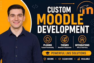 develop, customize, and support your moodle lms professionally