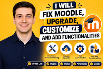 install, upgrade, migrate and customize moodle