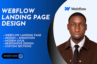 design webflow landing page redesign webflow landing page edit webflow website