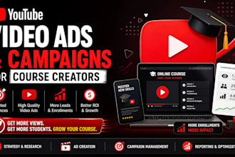 set up youtube video ads and campaigns for course creators