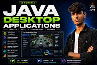 create custom ai powered java desktop software