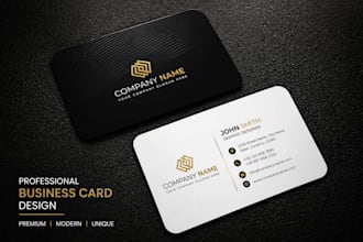 do professional business card design