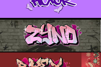 do a graffiti logo for u