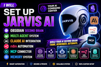 fix setup jarvis ai multi agent obsidian dashboard second brain n8n mcp pipeline