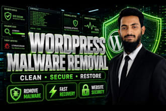 do wordpress malware removal and clean hacked site with security hardening
