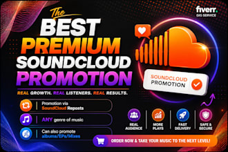 do best organic premium soundcloud music promo for yr tracks