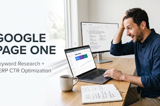 improve your google ranking with serp CTR optimization and keyword research