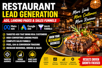 generate restaurant, cafe, bar and fast food business leads