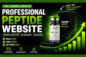 build peptide website research peptide, peptide store peptide design peptide coa
