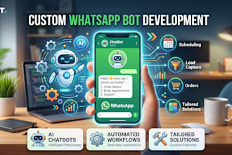 build a whatsapp chatbot using whatsapp business api