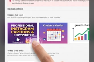 be your professional copywriter and content writer