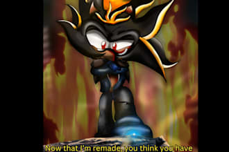 draw your sonic original character for you