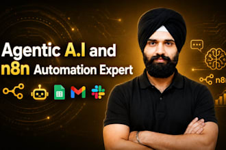 build ai powered n8n systems for social media, chatbots