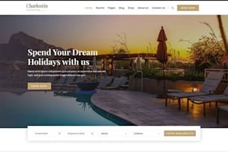 do squarespace hotel motel boutique lodge website hostel guesthouse inn rental