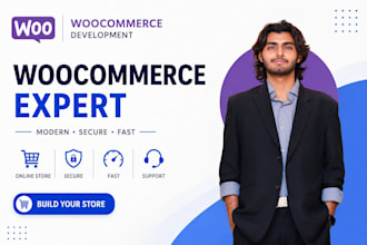 fix woocommerce errors, setup payment gateway, and customize store