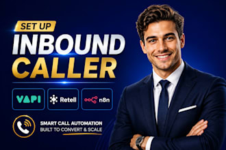 set up vapi inbound ai voice caller retell ai with n8n ai automation