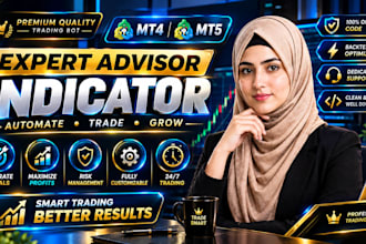 develop your mt4 mt5 bot expert advisor eas indicator