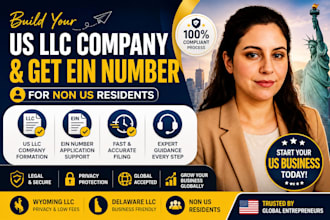 form US llc company and obtain ein number for non US residents