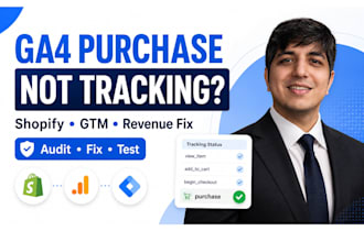 fix shopify ga4 ecommerce tracking with GTM