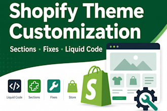 customize your shopify store theme, sections, and pages