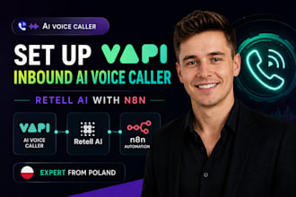 set up vapi inbound ai voice caller retell ai with n8n ai automation
