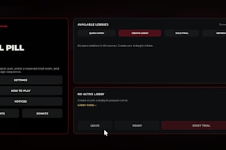 make you a premium main menu for your roblox game