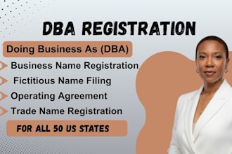 file your dba registration and fictitious business name in any US state