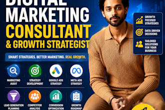 be your digital marketing consultant and growth strategist