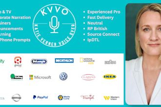 voice a british female voiceover for radio commercials