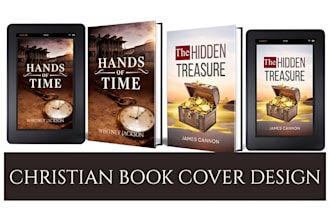 do christian book cover design, devotional religious book cover, amazon kindle