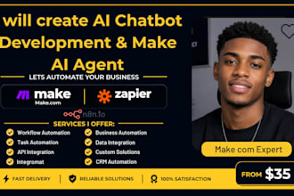 fix make com automation, make com, make ai agent, workflow automation, CRM, API