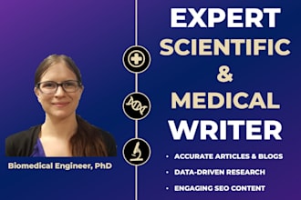 write expert SEO health, medical, and science content