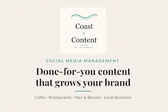 grow your brand on instagram and facebook with done for you content