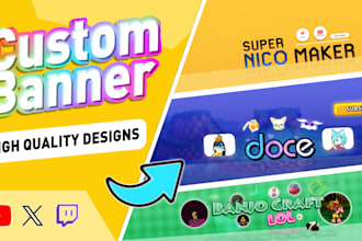 create a banner for your gaming youtube channel