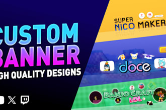 create a banner for your gaming youtube channel