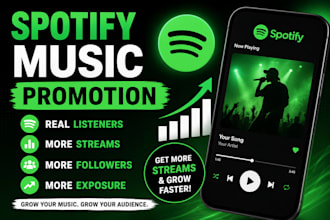 do spotify music promotion, organic music promotion