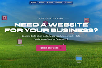 create a unique website
