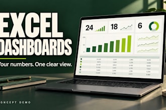 build a custom excel tracker or business dashboard