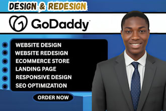 godaddy website redesign godaddy website design develop godaddy redesign godaddy