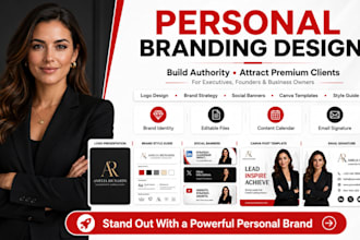 build personal brand strategy and identity for executives and businesses