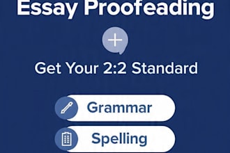 proofread and edit your UK university essay to a 2 1 standard