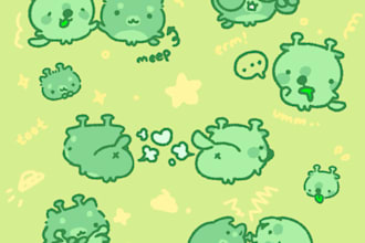 draw you something cute and silly