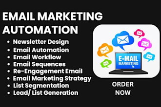 do email marketing workflow newsletter templates on mailjet brevo mailchimp keap