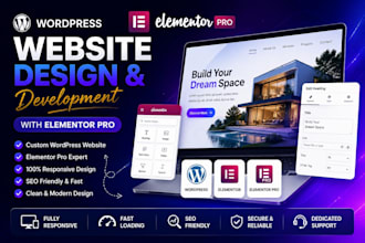 build a custom or redesign your existing wordpress website